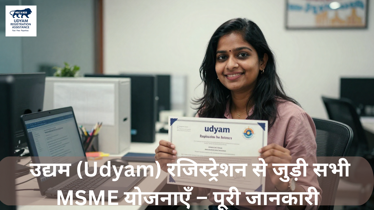 MSME योजनाएँ और उद्यम रजिस्ट्रेशन से जुड़ी योजनाएं |लोन, सब्सिडी और मुद्रा योजना